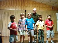 Los mejores sub-10 junto al maestro Lee